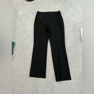 Womens express editor boot cut dress pant, mid rise. Size 12